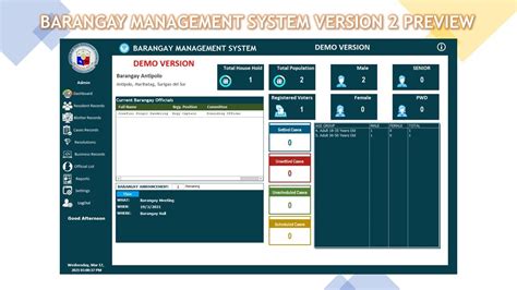 Barangay Information System .